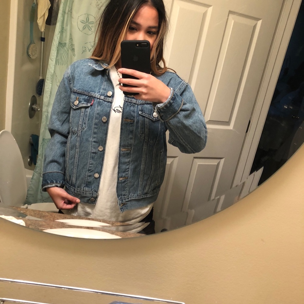Levi’s Ex-Boyfriend Trucker Denim Jacket
